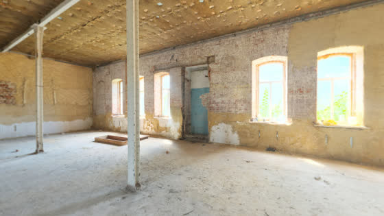 abandoned workshop